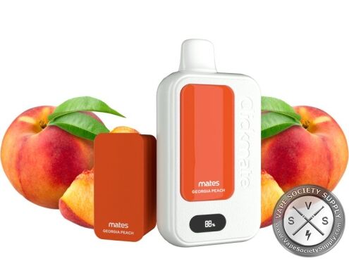 Clickmate Device Kit 15k Puffs by DAZE Georgia Peach