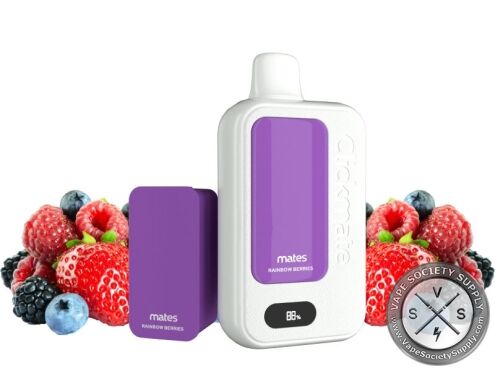 Clickmate Device Kit 15k Puffs by DAZE Rainbow Berries