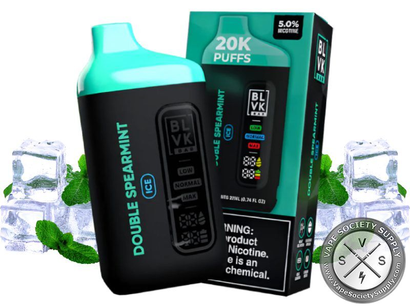 BLVK BAR 20000 PUFF Double Spearmint Ice