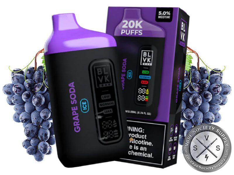 BLVK BAR 20000 PUFF Grape Soda