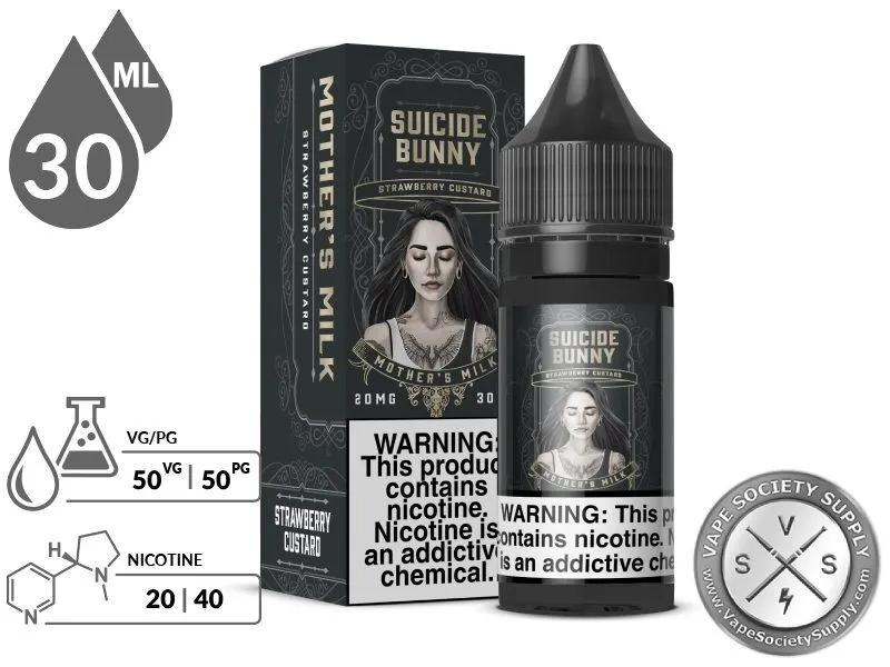 Mothers Milk SUICIDE BUNNY SALT info