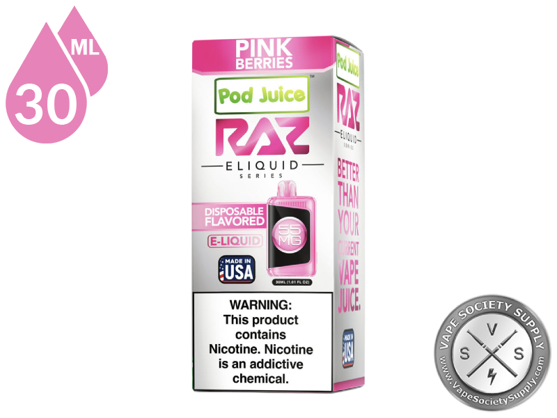 Pink Berries Pod Juice x RAZ Salt