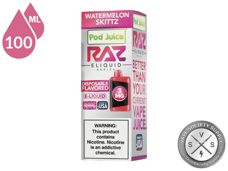 Watermelon Skittz Pod Juice x RAZ-2