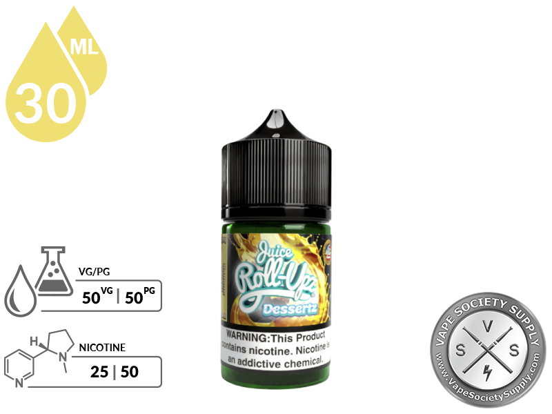 Banana Cereal Juice Roll Upz Dessertz Salt 30ml - Image 2
