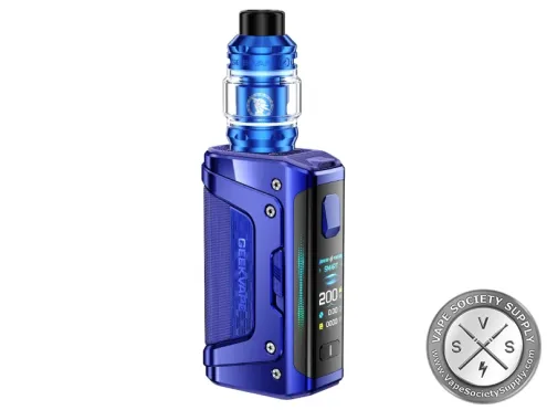 GeekVape Aegis Legend 5 200W Dual 18650 Starter Kit Twilight blue
