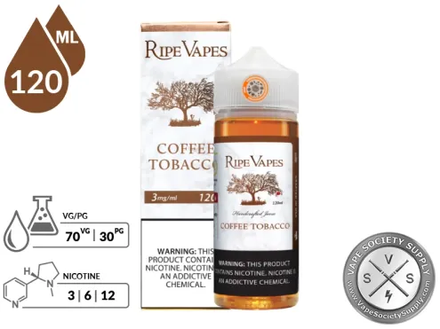 Coffee Tobacco By Ripe Vapes E-Liquid
