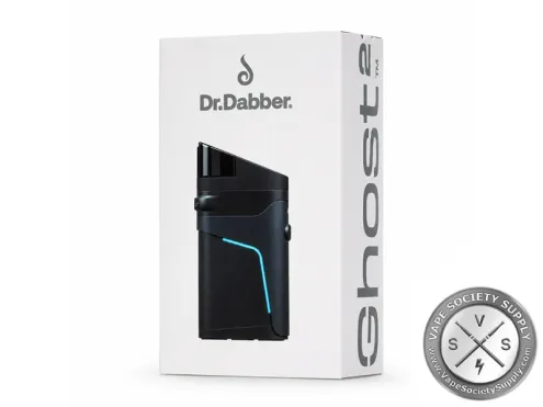 Dr. Dabber Ghost 2 vaporizer retail packaging featuring the Ghost 2 device on a clean white box