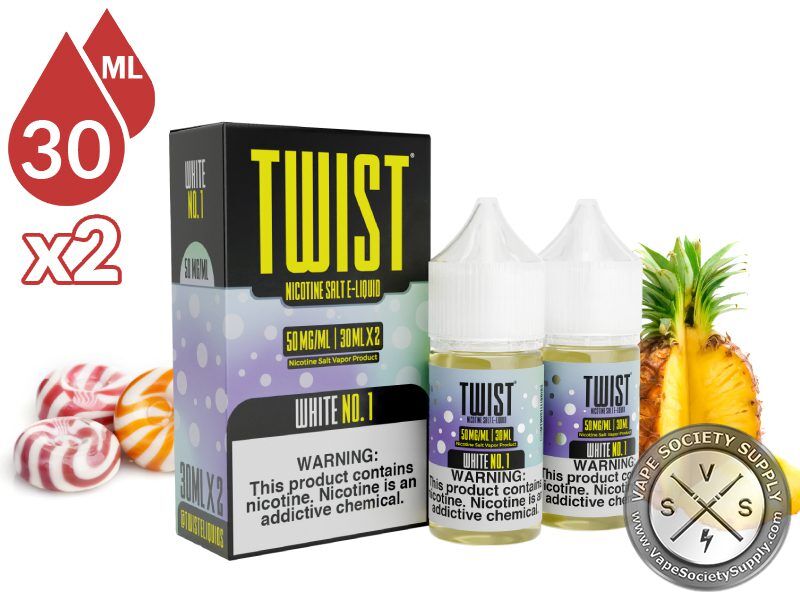 White No 1 TWIST SALT E-LIQUID
