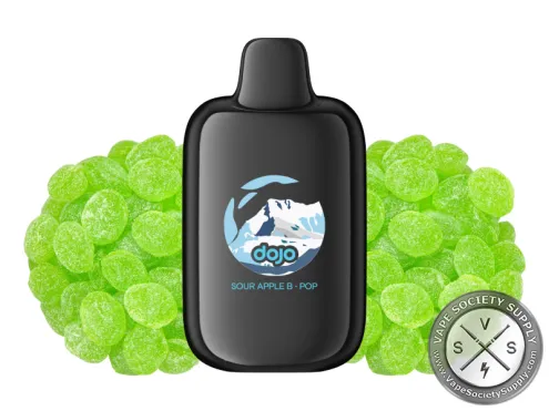 DOJO iMate X Pod Powered By Vaporesso 20K Puffs Disposable Sour Apple B-pop