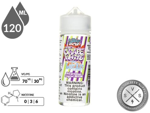 The Grape White Space Rockz By Lost Art Liquid 120ml ejuice