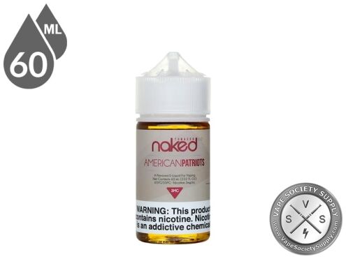 Naked 100 Tobacco 60ml American Patriots E-Juice
