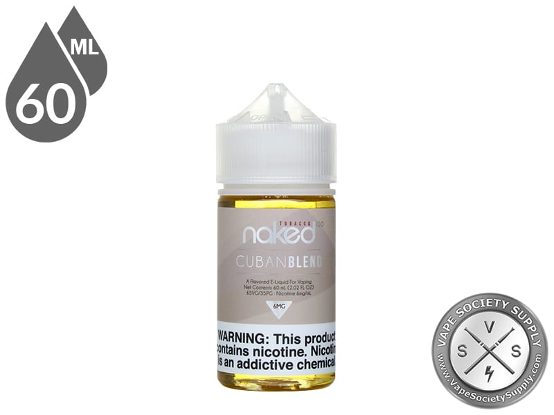 Naked 100 Tobacco 60ml Cuban Blend
