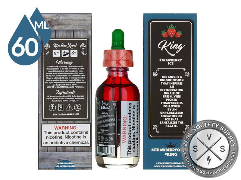 Strawberry Queen The King Ejuice 60ml