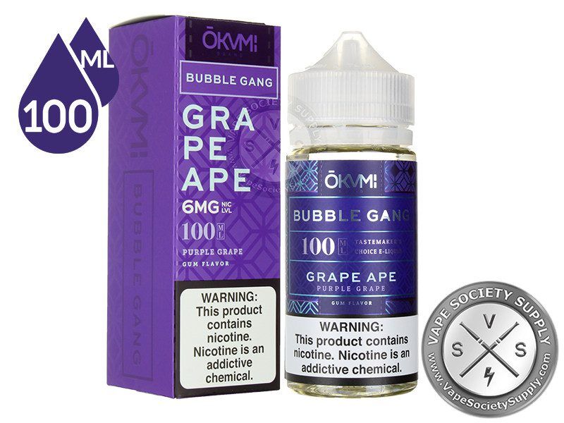 Grape Ape Bubble Gum by Bubble Gang 100ml
