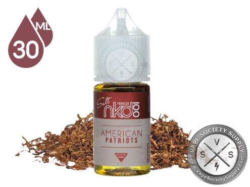 NKD 100 Salt American Patriots 30ml ejuice