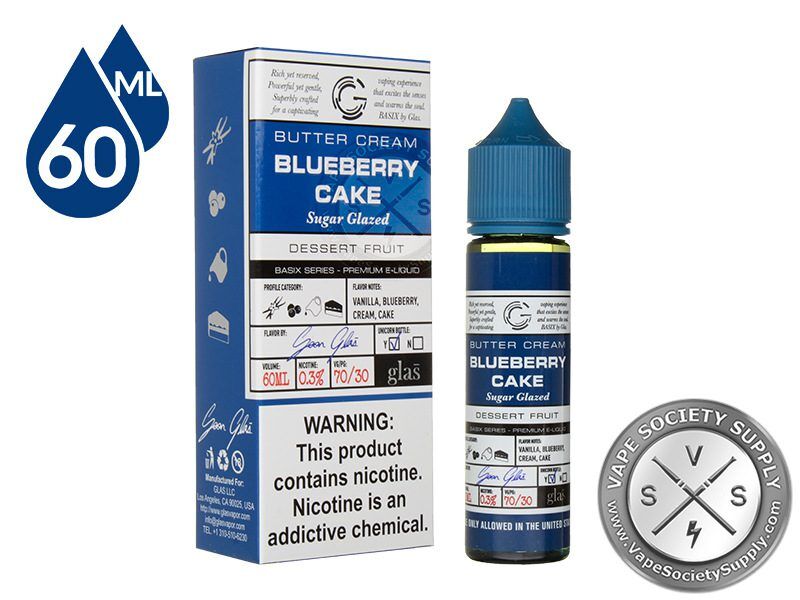 Glas Blueberry Cake 60ml Eliquid