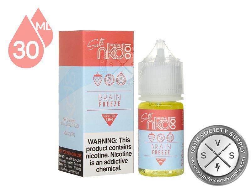 NKD 100 Salt Brain Freeze 30ml Eliquid