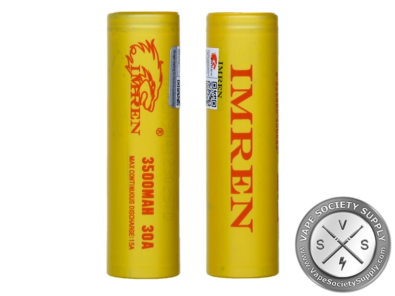 Imren 18650 3.7V 3500mAh 30A Batteries