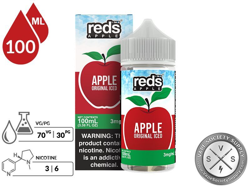 Original Iced Reds Apple Daze info
