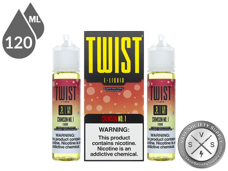 Twist 120ml Crimson No 1 EJuice