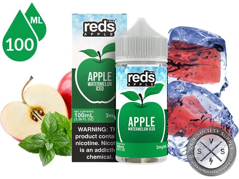 daze vape juice Watermelon Iced Reds Apple 100ml ⋆ Society Supply Nicotine:20 MG Health Crisis': State Lawmakers vaporesso coils and pods
