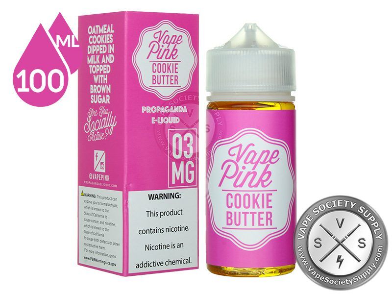 Cookie Butter by Vape Pink 100ml