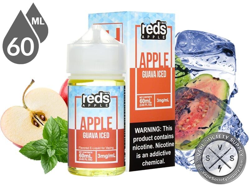 Reds Apple Guava Iced By 7 Daze 60ml