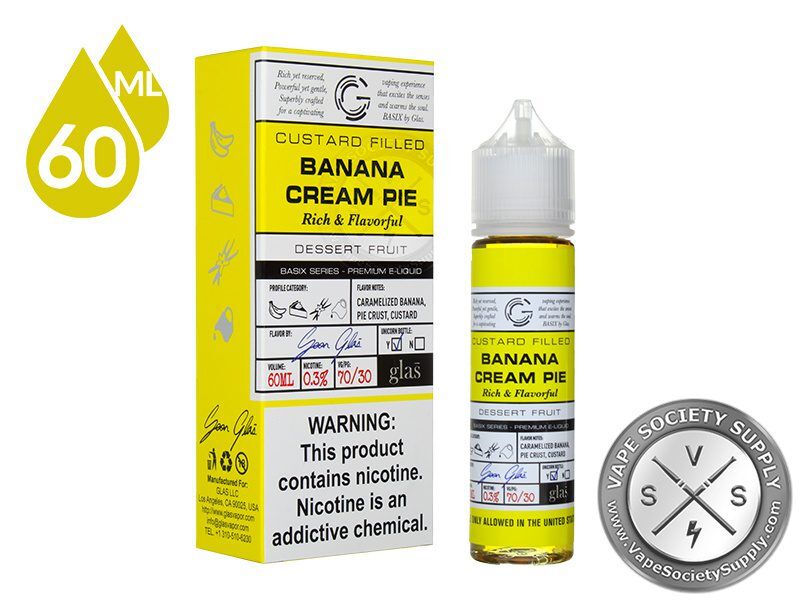 Glas Banana Cream Pie 60ml Eliquid