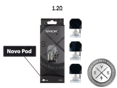 SMOK NOVO Replacement Pods - Pack of 3