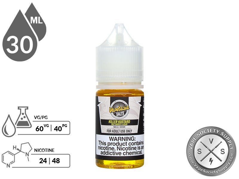 Killer Kustard Salts 30ml Original E Juice