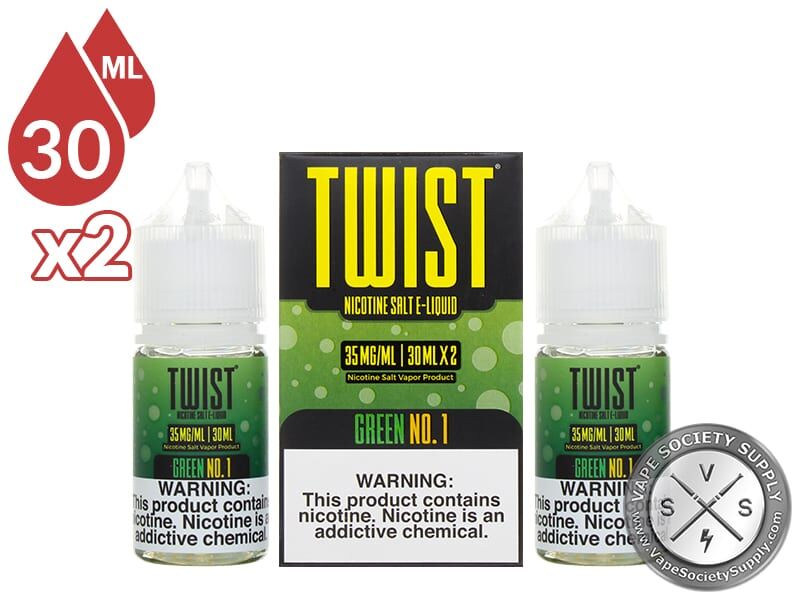 Twist Salt 2x30ml Green No 1 E Juice