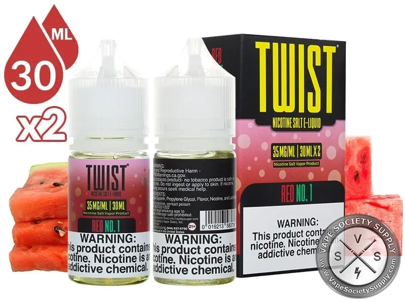 Twist Salt 2x30ml Red No 1