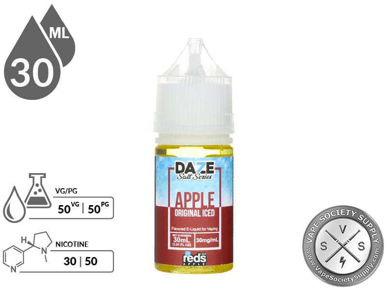 Reds Apple Salt Series Iced 30ml Original Iced E Juice
