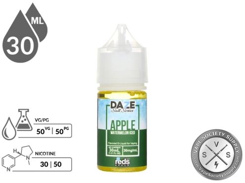 Reds Apple Salt Series Iced 30ml Watermelon Iced E Juice