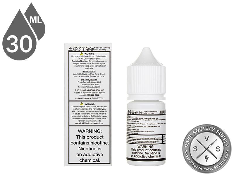 Fresh Farms Salt 30ml Sour Chew EJuice