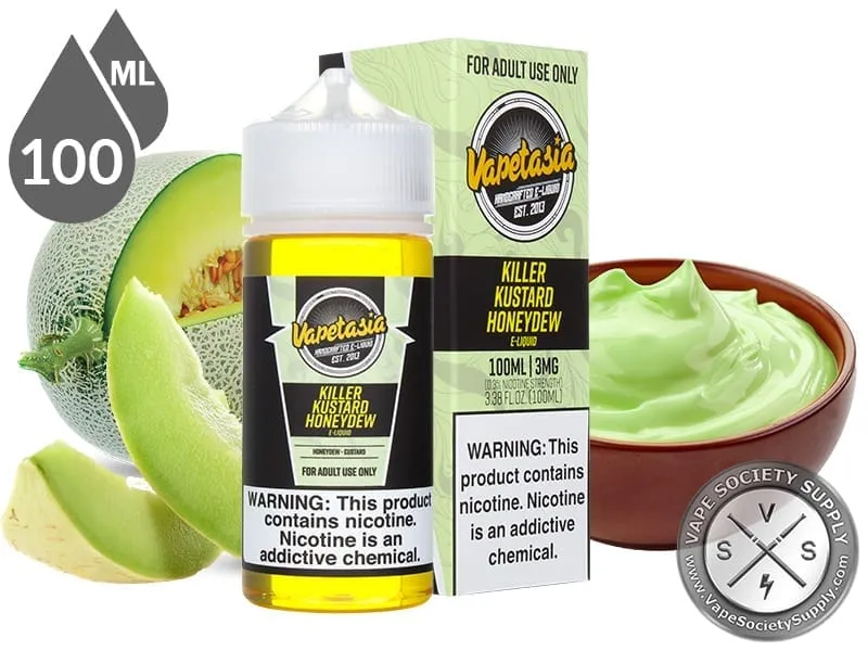 Killer Kustard 100ml Honeydew E Juice