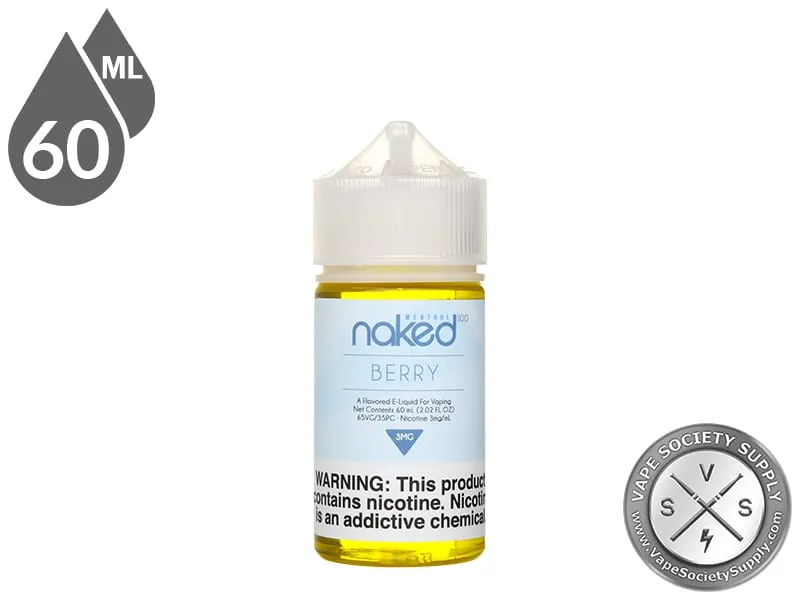 Naked 100 Menthol 60ml Berry E-Juice