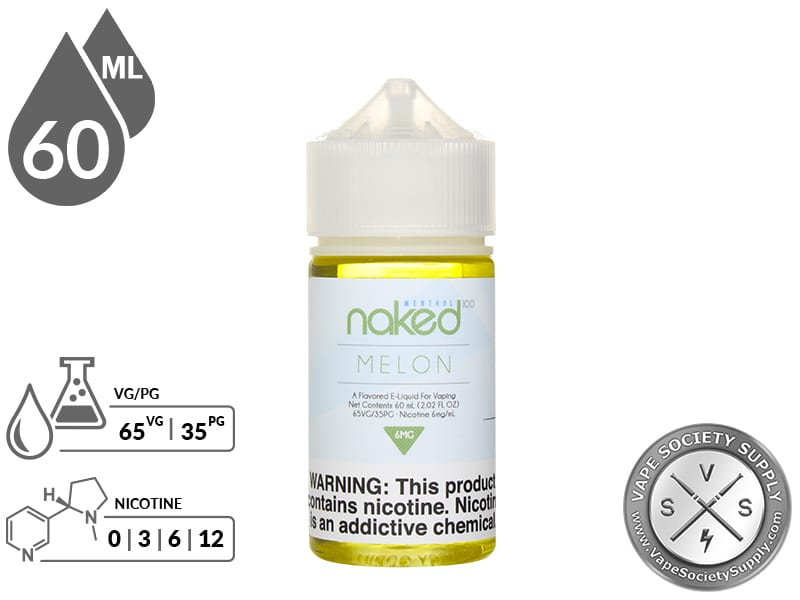 Naked 100 Menthol 60ml Melon E-Liquids