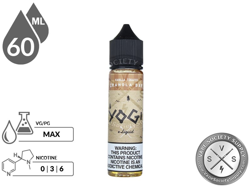 Vanilla Tobacco Granola Bar By YOGI Eliquid 60ml