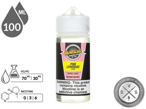Vapetasia 100ml Pink Lemonade E Liquids