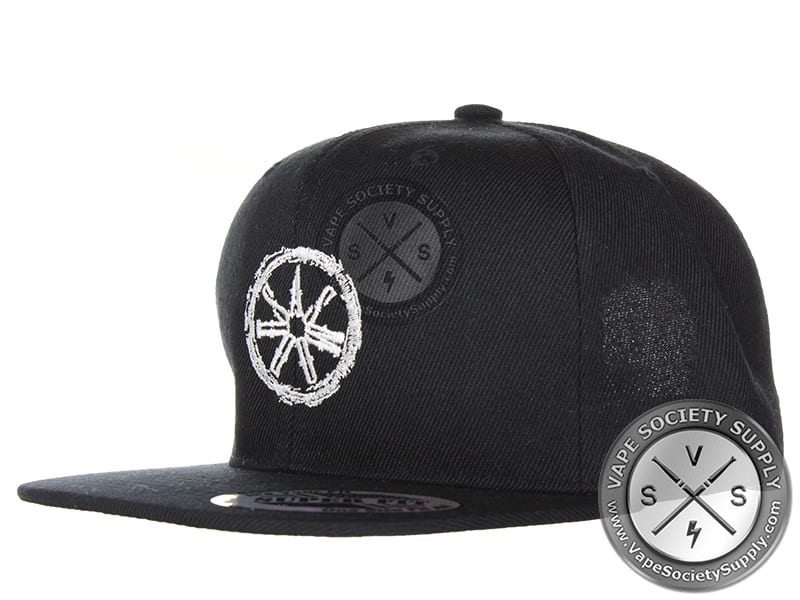 Asmodus Snapback Cap -White Logo
