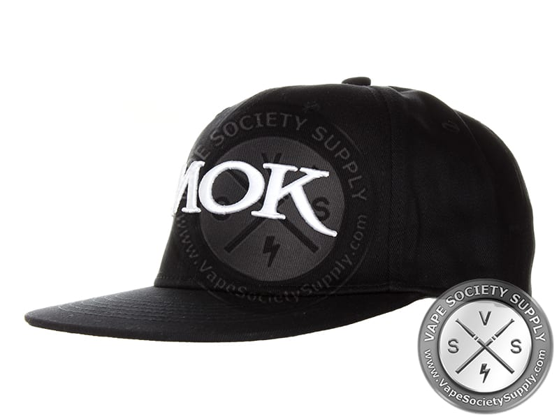 Smok Snapback Caps -White Logo