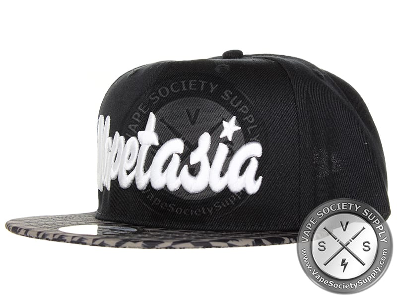 Vapetasia Snap back Cap -White Logo