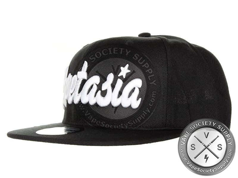 Vapetasia Snapback Cap -White Logo