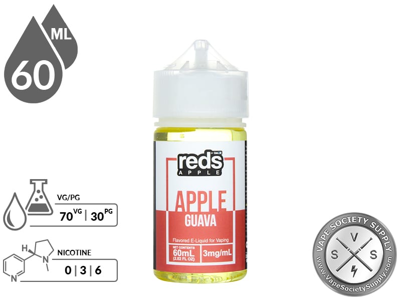 Reds Apple 60ml Guava EJuice