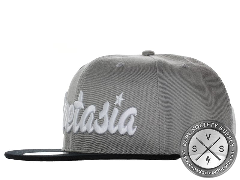 Vapetasia Snapback Cap -White Logo