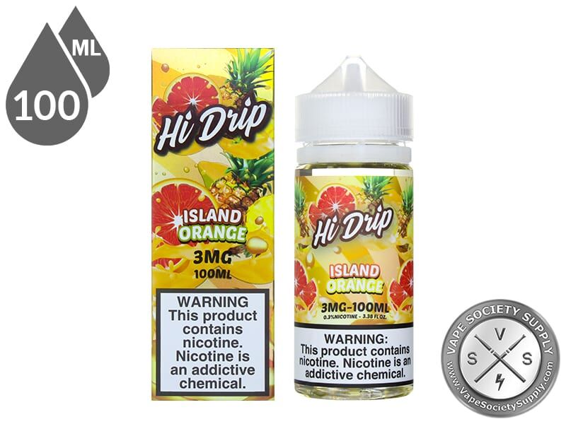 Hi Drip 100ml Island Orange E Juice