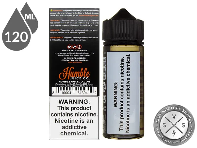 Peach Pleasure Humble Juice Co 120ml