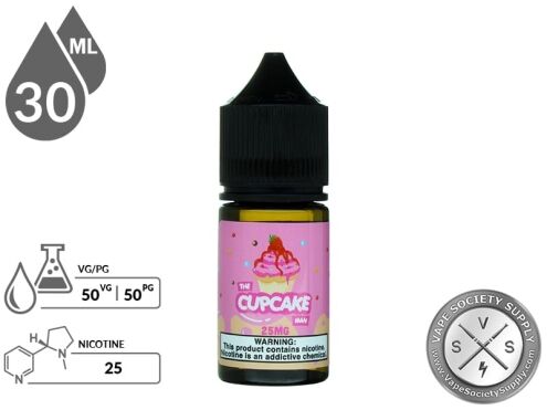 The Cupcake Man Strawberry by Vaper Treats Salt 30ml