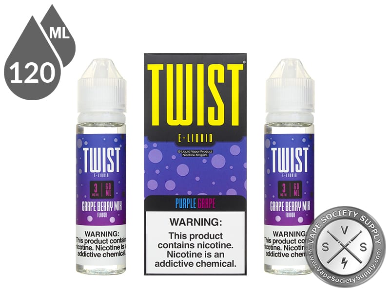 Twist 120ml Purple Grape E Juice